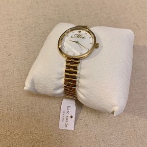 Kate Spade “Mrs” watch NWT.